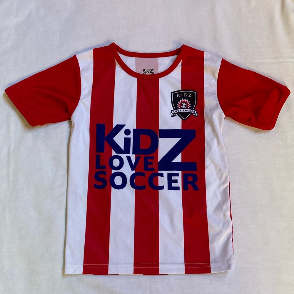 Kidz Love Soccer short sleeve shirt